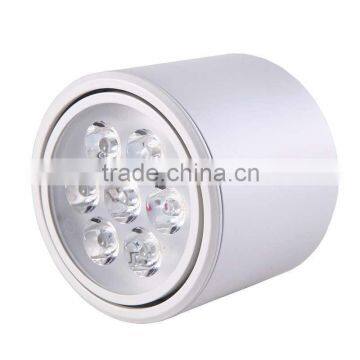 Angle adjustable and surface mount led downlight Hot Selling With High Efficiency 7w