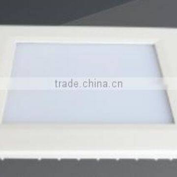 Round/square COB glass panel light 16W 85-265V 2 years warranty IP40 aluminum shell