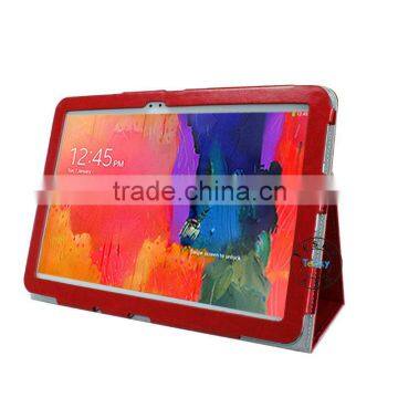 FOR TAB PRO 10.1 PU LEATHER CASE,RED TABLET PC DEFENDER COVER FOR TAB PRO 10.1 SM-T520 525