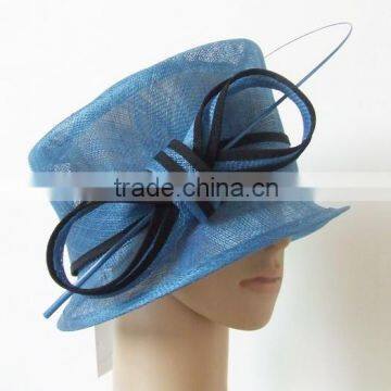 Fashion church hat/party hat/sinamay hat