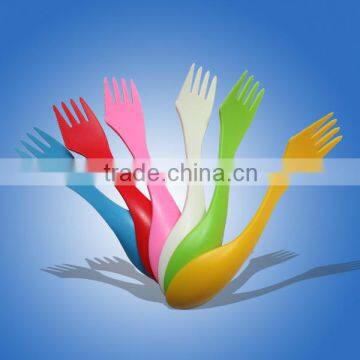 promotion gift reusable plastic spork