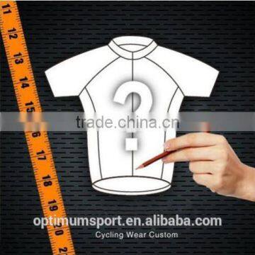 Customized men's cycling jersey and cycling shorts