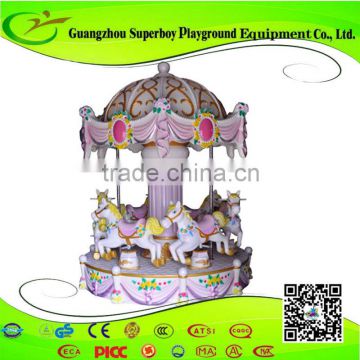 Children Luxury 6 Person Amsement Used Carousel For Sale 1410-8A