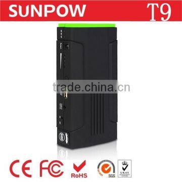 Sunpow car accessories china battery power bank car jump starter