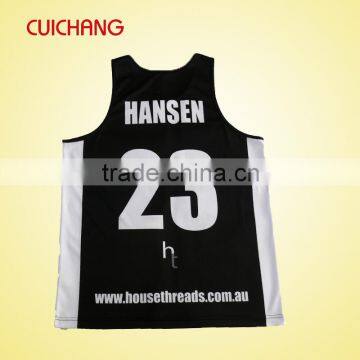 color black jersey basketball