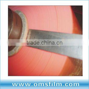 recycled red hdpe film grade for manual warpping