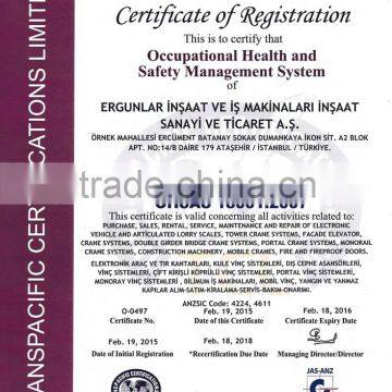 ERGUNLAR INC. 3*10m 100 Tons Electronic/Digital Truck Scale/Weighbridge photo-3