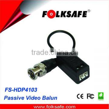 Single Channel Passive Wireless Video Transmitter and Receiver with mini pigtail, Folksafe Mdel FS-4103SR