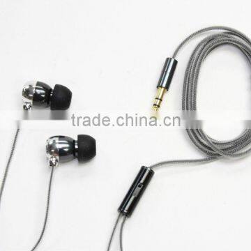 2015 Top Selling Stereo Earphone FT-846 w/VC Black