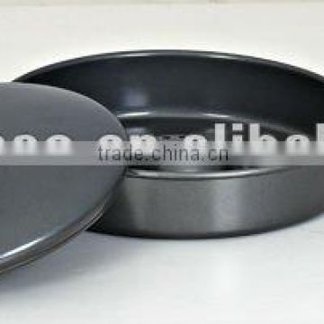 detachable handle non stick dry frying pan / dry cooker with metal cover / lid as seen on TV