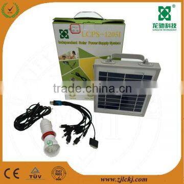 portable solar camping generator