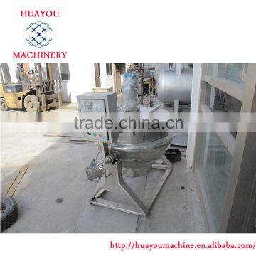 Steam Jacketed Cooking Kettle With Mixer Stainless Steel Kitchen Utensil Rack photo-3