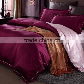 Hot Sale High Quality 19MM Plain Silk Bedding Sets For Home