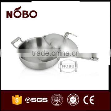 Three Layers of Steel Suit Fry Pan With Lid photo-5
