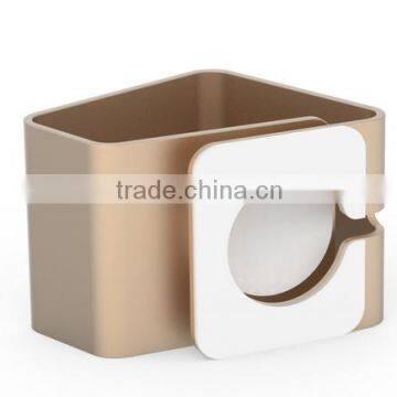 Best Selling !! Fashion Metal Aluminium Charger Charging Dock Stand for Apple Watch 38mm 42mm photo-4