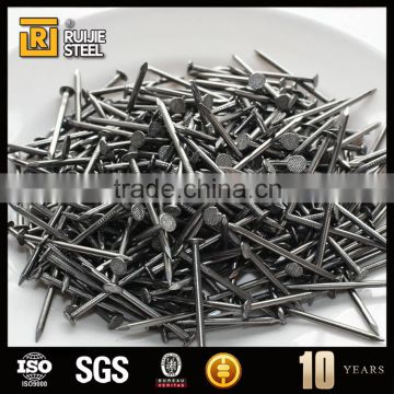 china factory manufacture cheap wholesale black common steel nail,polished iron nail