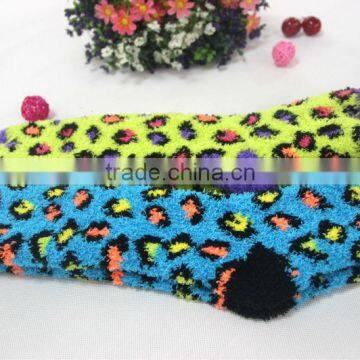 High quality long tube polyester socks cozy socks