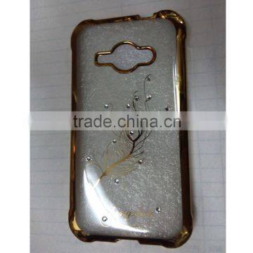 hin Clear Crystal Rubber Plating TPU Soft Case Cover For Lenovo