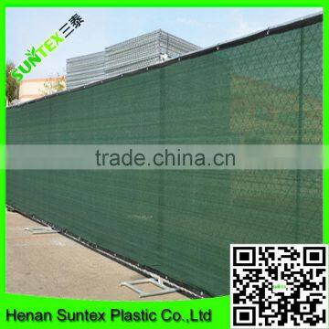 Customized Printed Privacy Screen HDPE Black/green Fencing Shade Cloth/ Balcony Screen /plastic Privacy Wind Screen Fence Quality Choice
