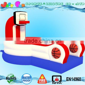 inflatable trampoline basketball hoop, inflatable slam dunk basketball game                        
                                                                                Supplier's Choice