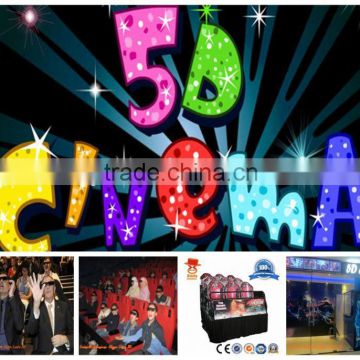 2014 oversea hot removable animation amusement equipment motion hydraulic truck mobile 5d cinema for sale