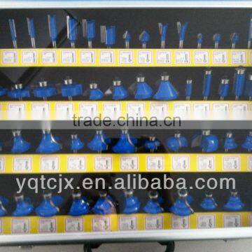 TC-050A 50PCS TCT Router Bit Set Quarter Inch In Aluminum Gift Box For DIY Market                        
                                                Quality Choice
