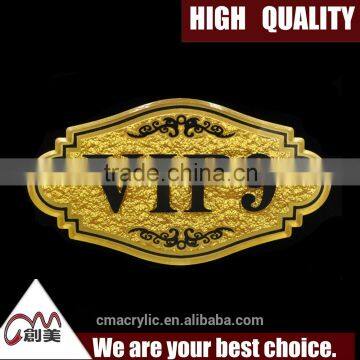 Customized Hotel Room Acrylic Door Number Sign Plate for Wholesale photo-4