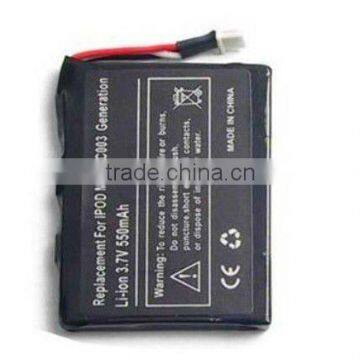 850mAh Battery fits iPOD Mini ( 4G, 6G ), MINI 4GB M9802, Mini 4GB M9806FE/A, Mini 6GB M9803Z/A, Mini 4GB M9800TA/A, Mini 4GB M9