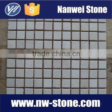 Interior/Exterior decor marble/stone mosaic tile for Kitchen room &bathroom low price