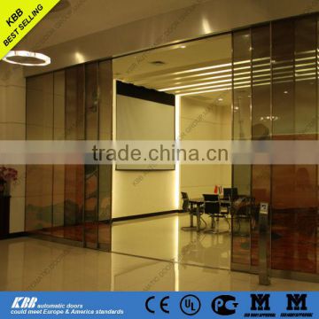 automatic office doors with glass