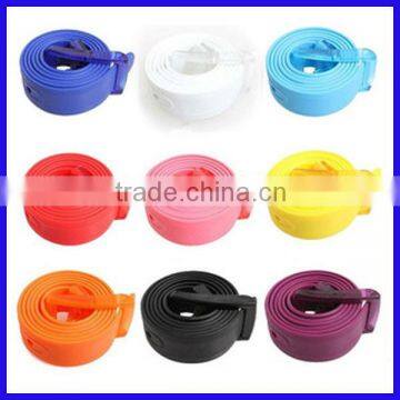 Silicone Fashion Belt Fashion Accessory Can Make Your Own Logo Silicone Fashion Belt