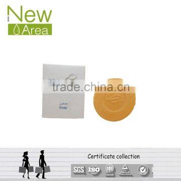 well selling disposable colorful hotel soap with customized fragrance
