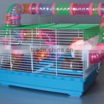 Fashionable Blue Hamster Cage