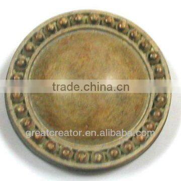 Home Decoration Round Beaded Ivory Stone Tieback; Holdback; Curtain Accessory; Curtain Hardware; Window Accessory; Window Draper