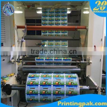 Food safe grade gravure laminating flexible packaging film