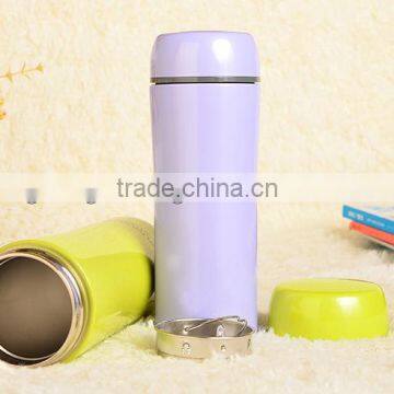 double wall stainless steel thermos cup/vacuum thermos flask/tea thermos