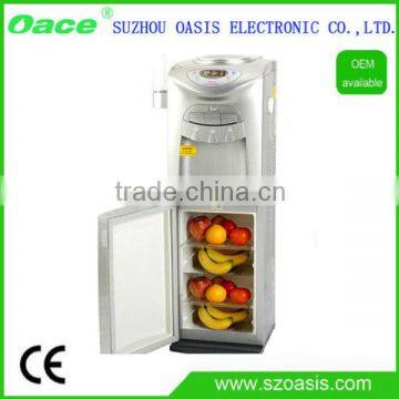 top quality professional suzhou factory useful water dispenser with refrigerator