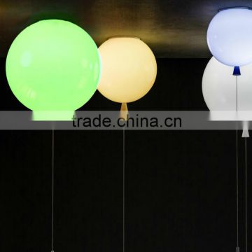 Hot sale modern simple glass ball shape decoration lamp christmas LED pendant light