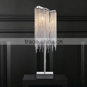 Table Lamp with Metal+ Crystal of Excellent Table Lighting