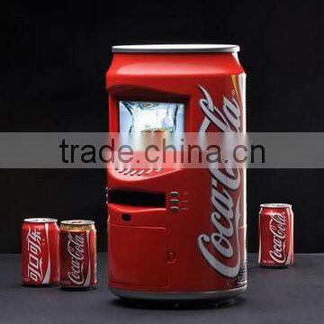 FlintStone 7 inch floor standing canned digital player, canned advertising display screen, bottle type digital ad display