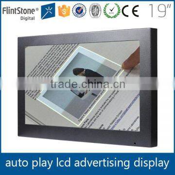 wholesale 19 inch touch screen pos lcd display digital photo frame advertising product                        
                                                Quality Choice