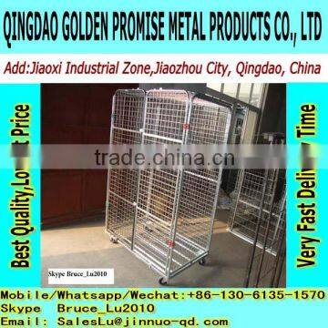 2016 Whole Sale Foldable Steel Warehouse Trolley