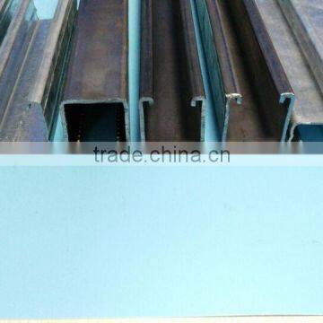 Pre-galvanized steel solid strut channel