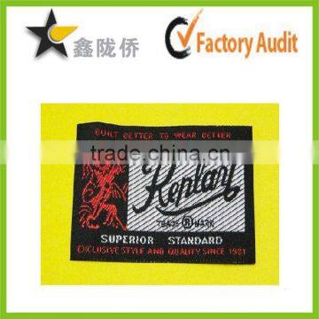 High quality factory custom made care label for leather bags