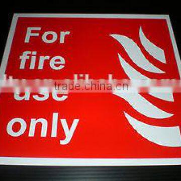 FOR FIRE USE ONLY hazard warning signs (M-CS088)