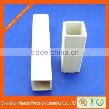 95% Al2O3 Ceramic Parts Good Insulators Ceramic Pipe And Tube