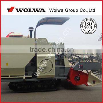 wheat and rice combine harvester with rubber track GN-2.0D