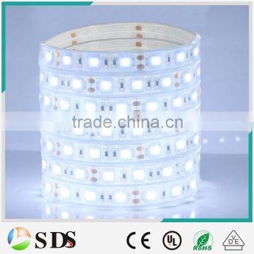 LED flexible strip light IP67 SMD5050 60LED/m Cool White LED strip light DC12V OEM bendable led strip