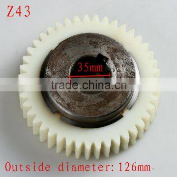 nylon wheel gear Z43 warp knitting spare parts