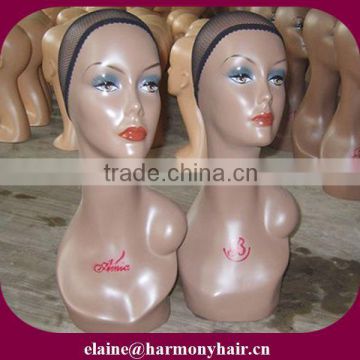 HARMONY mannequin heads with hair on sale